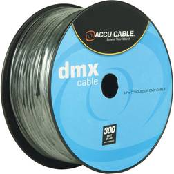 Accu-Cable AC3CDMX300 3-pin DMX Cable 300' Spool