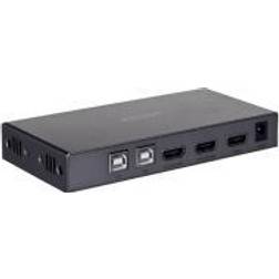 Unitek KVM SWITCH 2IN, 1OUT, 4K HDMI 2.0 USB