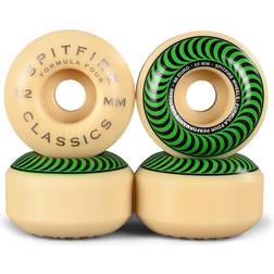 Spitfire Formula Four Classic Skateboard Wheels white/green classic swirl (99d) 52mm white/green classic swirl 99d 52mm