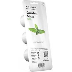 Click and Grow Smart Garden Garden Sage Plant Pods, 3-Pack