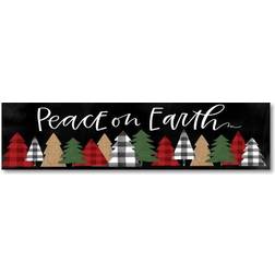 Courtside Market Peace On Earth Board Sign