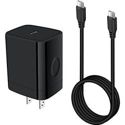 Type C Charger,20W PD USB C Wall Charger Fast Charging Block & 6ft Android Phone Charger Cable Compatible Samsung Galaxy A13 5G,S22, S22 Plus,S21 FE,A53,F23,Z Flip3,Z Fold 3,Note20,Moto G Stylus 2022