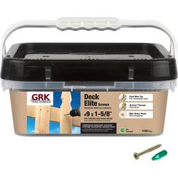 GRK #9 x 1-5/8 in. Star Drive Bugle Head Deck Elite Wood Deck Screw (1080-Pack)