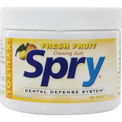 Xlear Spry Chewing Gum with Xylitol Fresh Fruit