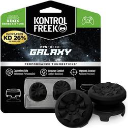 KontrolFreek FPS Freek Galaxy Black for Xbox One and Xbox Series X Controller 2 Performance Thumbsticks 1 High-Rise, 1 Mid-Rise Black