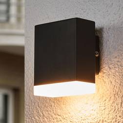 Lampenwelt Moderne LED-udendørsvæglampe Aya Veggarmatur