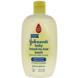 Johnson & Johnson 's Head-To-Toe Baby Wash Unisex 15 oz