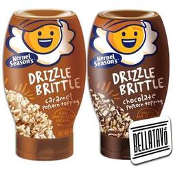 Popcorn Drizzle Sauce Bundle. Includes Two-13.1 Oz Kernel Seasons Drizzle