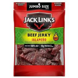 None Link's Beef Jerky, Jalapeno, Spicy Meat Snack