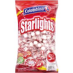 Colombina Peppermint Starlight Mints, 5 lb., 269-00012