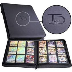 TopDeck 500 Card Pocket Binder Pro 9 Pocket Trading Cards Album Side Load Sleeves Pokemon/MTG/Yugioh/TCG Folder Trading & Sports Holder
