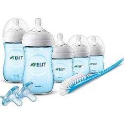 Philips Avent Natural Baby Bottle Blue Gift Set, SCD206/12