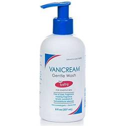vanicream gentle wash for baby fragrance gluten and sulfate free for sensitive baby skin dermatologist tested 8 oz with pump