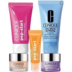 Clinique minis Next Level Skin Care for happy skin