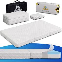 Sleepah Pack and Play Mattress Tri-Fold Double Sided Pad Firm Mattress Pad