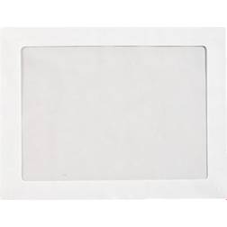 LUX #9 1/2 Full-Face Window Envelopes, Middle Window, Gummed Seal, Bright White, Pack Of 250