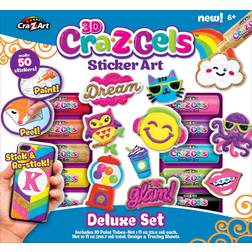 Cra-Z-Art Cra-Z-Gels 3D Sticker Art Deluxe Kit, 12756