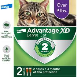 Advantage XD Elanco Cat Topical Flea Prevention & Treatment Over 2