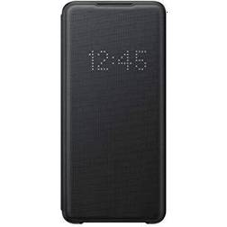 Samsung Galaxy S20 Ultra Case, LED Wallet Cover Black (US Version)