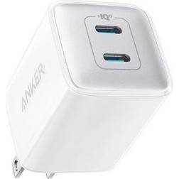 Anker 521 Charger (Nano Pro) 40W PIQ 3.0 Dual Port Compact USB C Fast Charger Arctic White