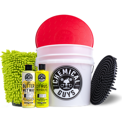 Chemical Guys Wash and Car Wax Detailing Bucket Cleaning Kit