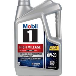 Mobil 1 High Mileage 0W-20 Motor Oil 1.25gal
