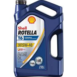 Shell Rotella T6 Full Synthetic SAE 15W-40 Diesel Motor Oil