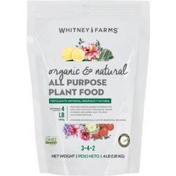 Whitney Farms 10101-10001 4 Natural All Purpose Plant Food 3-4-2