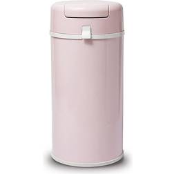 Bubula Steel Extra Large Diaper Pail In Baby Pink Baby Pink 25in