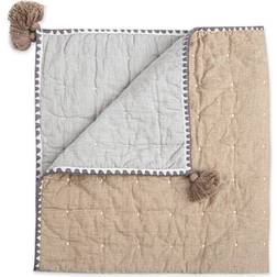 Crane Usa, Inc. Ezra Multicolor Quilted Baby Blanket Multi 36in X 36in