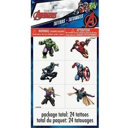 Marvel Avengers Tattoos, 24ct MichaelsÂ Multicolor One Size