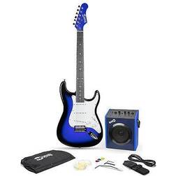 Rockjam Full Size Electric Guitar Kit, One Size Blue Blue One Size