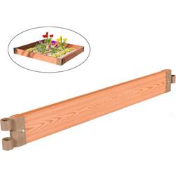 Gardenised QI004007L 6 Classic Traditional Bed Flower Planter