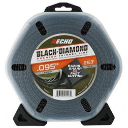 Echo Black Diamond Premium Trimmer Line 2.4mm x 77m