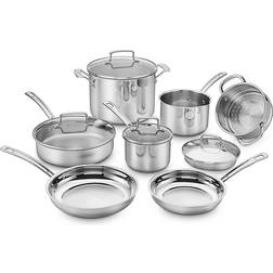 Cuisinart Chef's Classic Pro Cookware Set with lid 11 Parts