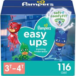 Procter & Gamble Pampers Easy Ups Training Underwear Boys Size 5 3T-4T 116 Ct