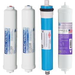 APEC Water 4-Piece Ph+ Replacement Osmosis Systems White