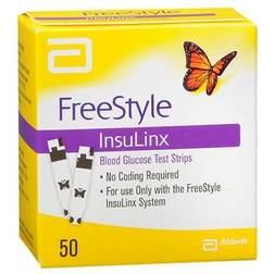 Freestyle InsuLinx Blood Glucose Test Strips, 50 ct CVS
