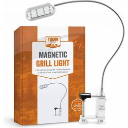 Yukon Glory Bright and Durable Magnetic LED Grill Light Grilling BBQ, Attaches