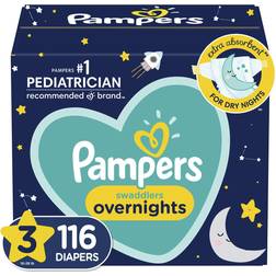 Pampers Swaddlers Overnight Diapers Size 3 8-12kg 116pcs
