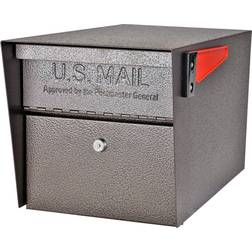 Mail Boss 7508 Curbside Mail Manager Security, Bronze Locking Mailbox