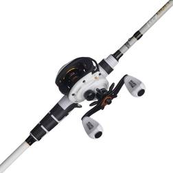 Abu Garcia Max Pro Low Profile Baitcast Reel and Fishing Rod Combo, 7' Heavy 1pc
