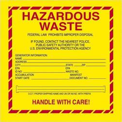 Logic Labels Hazardous Waste