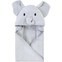 Touched By Nature Hooded Baby Towels Gray Gray Elephant Hooded Towel
