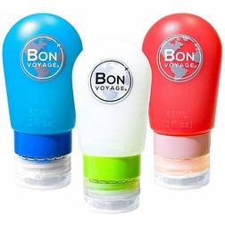 Bon Voyage Travel Bottles Of 3 Multi