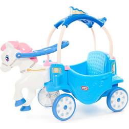 Little Tikes Foot-to-Floor Toys Frosty Blue Princess Horse & Carriage