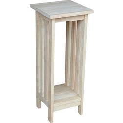 International Concepts Mission Unfinished 30-Inch Wood Plant Stand