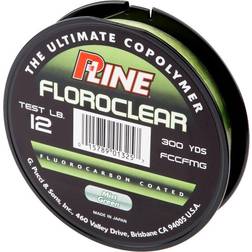 P-Line Floroclear 12 lb. 300 yards Fluorocarbon Fishing Line Green, 12 Lbs Fishing Lines at Academy Sports