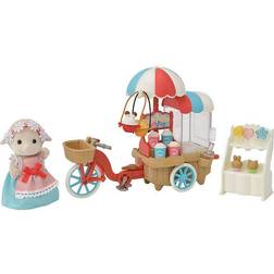 Calico Critters Popcorn Trike Dollhouse Playset with Figure and Accessories, Multicolor