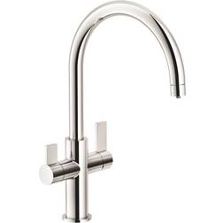 Franke Ambient Series FFT3100 3 Faucet with Hot Cold Filtration Brass Spout Swivels